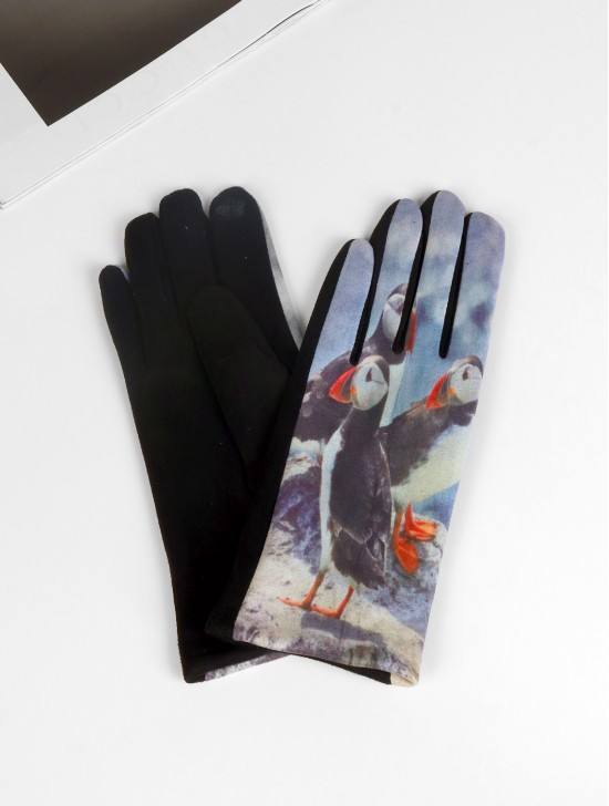 Puffin Design Touch Screen Glove